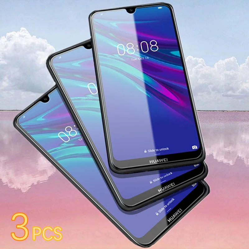 3 шт Защита экрана для Huawei Honor 9X 8X 8C 7X 7A 6X 6C 6A P smart 2019 стекло V10 V20 9 lite 8 9H закаленное