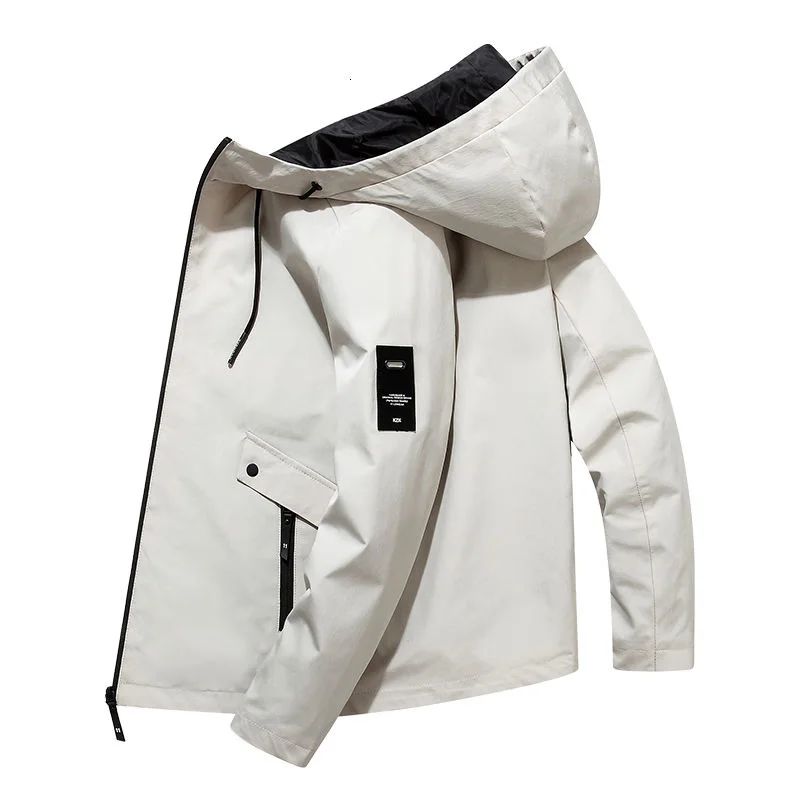 Coat men's loose fitting spring versatile men's work clothes casual Hooded Jacket student fat zipper shirt
Coat men's loose fitting spring versatile men's work clothes casual Hooded Jacket student fat zipper shirt