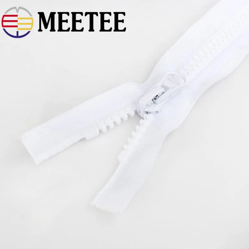 2pcs Meetee 5# 40-300cm Plastic Resin Zippers Black White Open End Zipper for DIY Sewing Coat Clothing Outdoor Tent Accessories
2pcs Meetee 5# 40-300cm Plastic Resin Zippers Black White Open End Zipper for DIY Sewing Coat Clothing Outdoor Tent Accessories