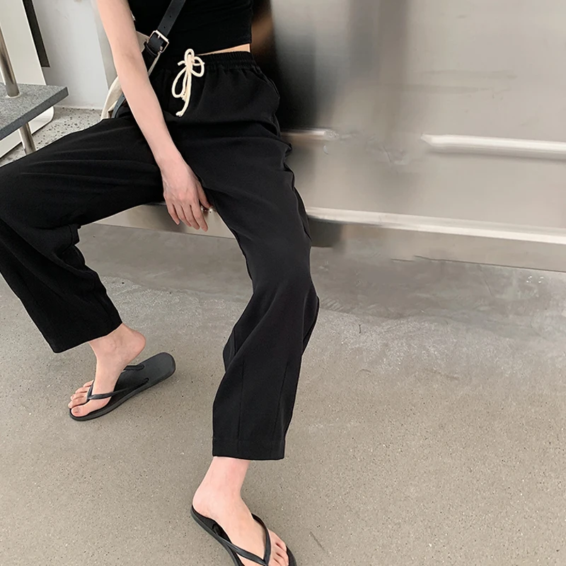 3544 women Suit pants new spring high waist slimming loose straight casual pants
3544 women Suit pants new spring high waist slimming loose straight casual pants