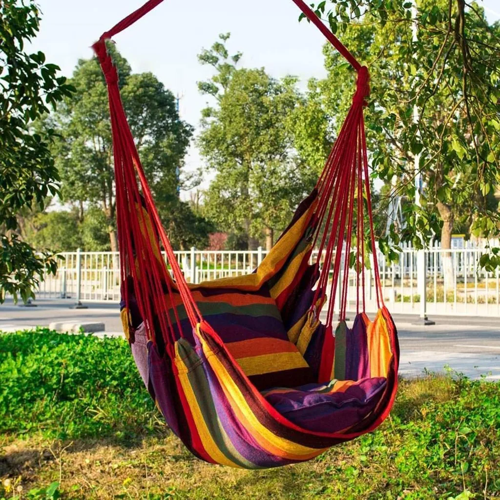 Camping mat chair 100X130CM hammock Fashion Home Portable Outdoor Camping Tent Hanging Swing Chair camping hiking hammocks
Camping mat chair 100X130CM hammock Fashion Home Portable Outdoor Camping Tent Hanging Swing Chair camping hiking hammocks