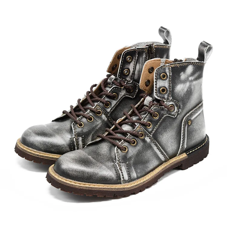 Retro Moto Protective Boots Vintage Martin tooling Boots work Motorcycle Leather Racing Boots Men Road Knight Boots Shoes
Retro Moto Protective Boots Vintage Martin tooling Boots work Motorcycle Leather Racing Boots Men Road Knight Boots Shoes