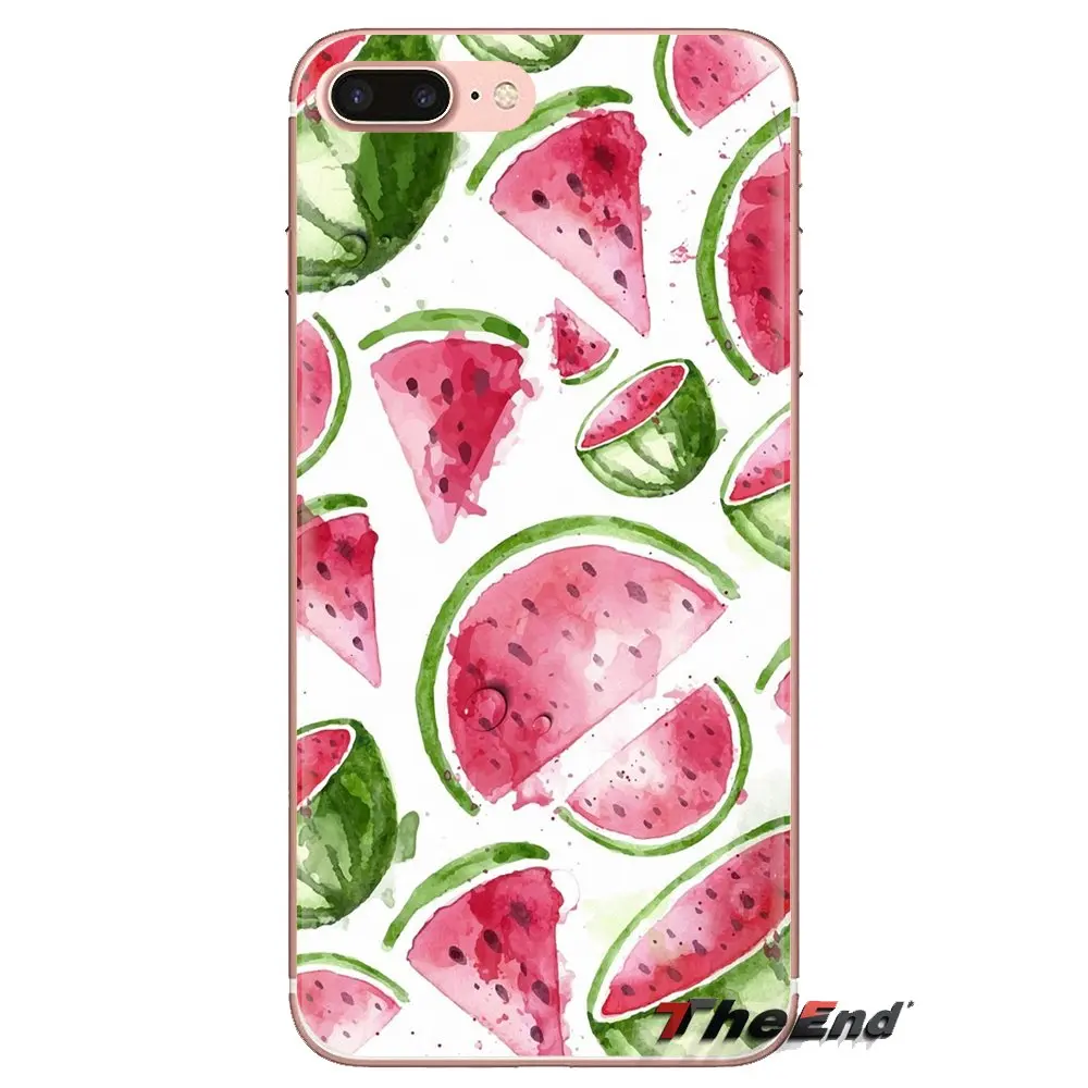 Watermelon Melon For Huawei G7 G8 P7 P8 P9 P10 P20 P30 Lite Mini Pro P Smart Plus 2017 2018 2019 Transparent Soft Cases Covers |