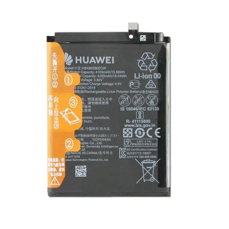 Huawei HB486586ECW для mate 30 pro литий ионная аккумуляторная батарея телефона сменные