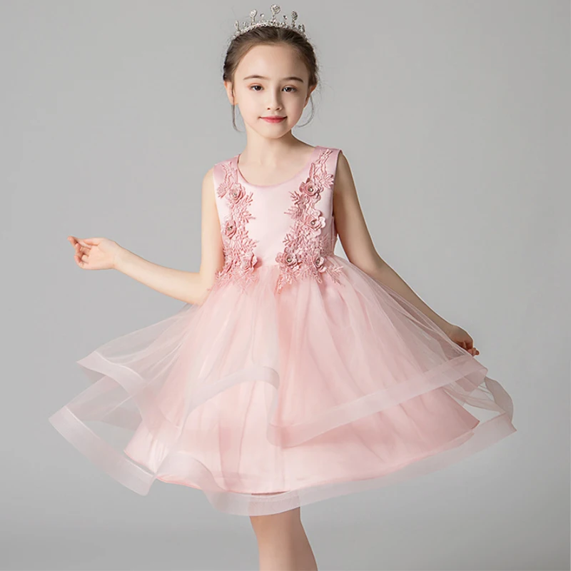 Skyyue Flower Girl Dress for Wedding Applique Tulle White Ball Gown Kid Party Communion Dress O-neck 4 Colors 3-8 Year 2019 A01
Skyyue Flower Girl Dress for Wedding Applique Tulle White Ball Gown Kid Party Communion Dress O-neck 4 Colors 3-8 Year 2019 A01