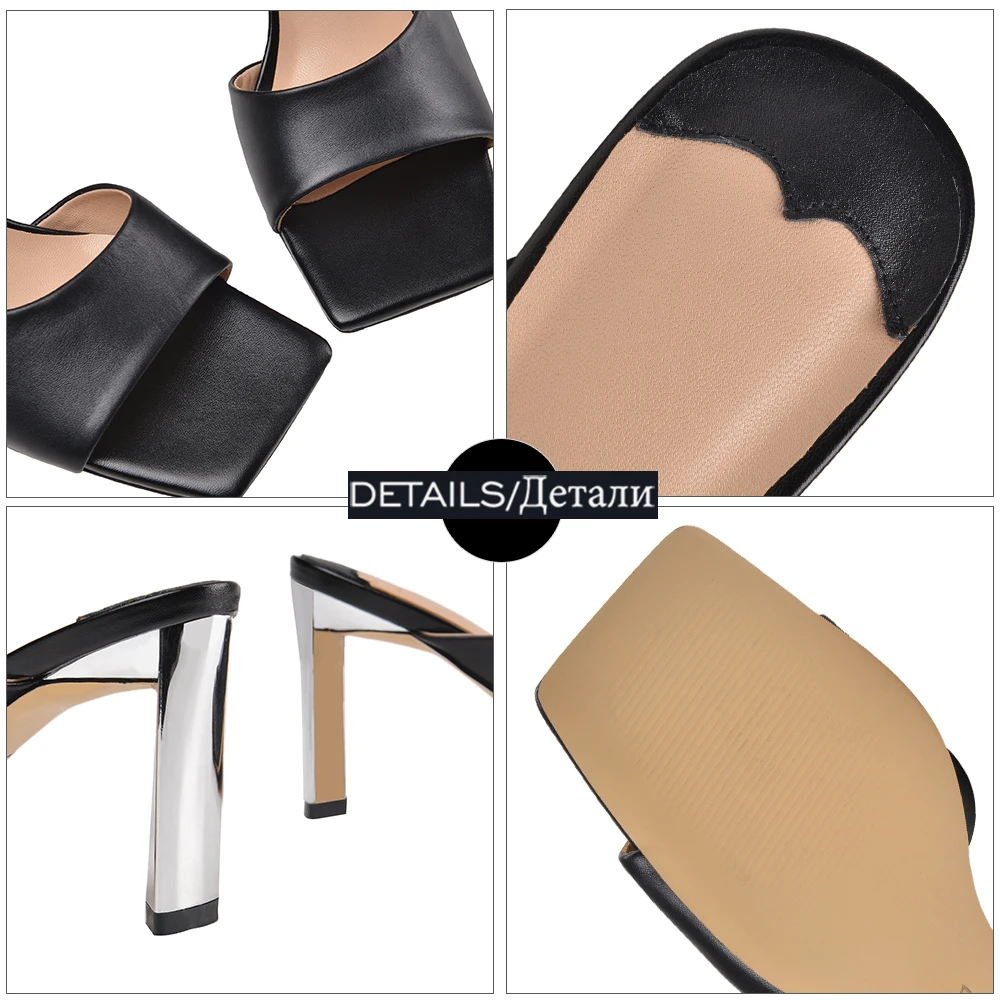 WETKISS Fashion Ladies Pu Slippers Woman Square Toe Strange High Heels Slides New Open Toe Mules Summer Wedding Dress Shoes 2021
WETKISS Fashion Ladies Pu Slippers Woman Square Toe Strange High Heels Slides New Open Toe Mules Summer Wedding Dress Shoes 2021