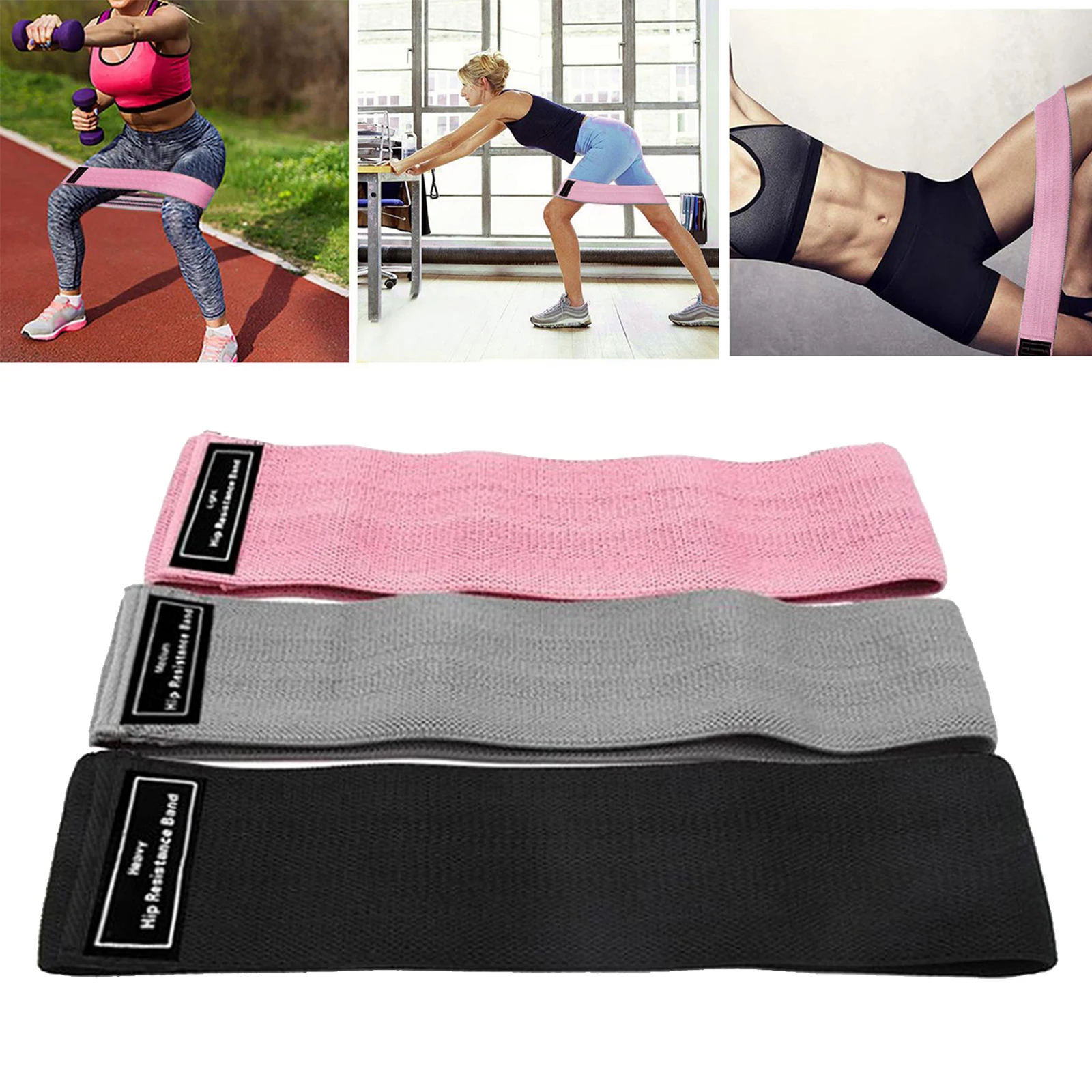 3 Pack Resistance Bands Booty Body Loops Bands Non Slip for Legs and Hip Workout Ring Band Glute Bands for Women
3 Pack Resistance Bands Booty Body Loops Bands Non Slip for Legs and Hip Workout Ring Band Glute Bands for Women