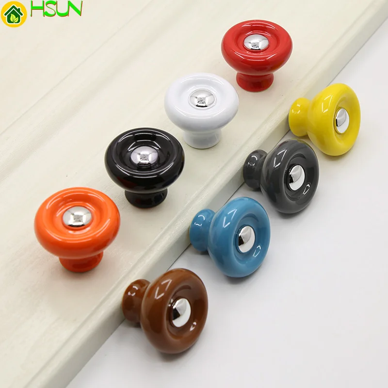 2 pcs Color cabinet door furniture handle modern simple drawer wardrobe cabinet circular single hole cabinet ceramic handle
2 pcs Color cabinet door furniture handle modern simple drawer wardrobe cabinet circular single hole cabinet ceramic handle