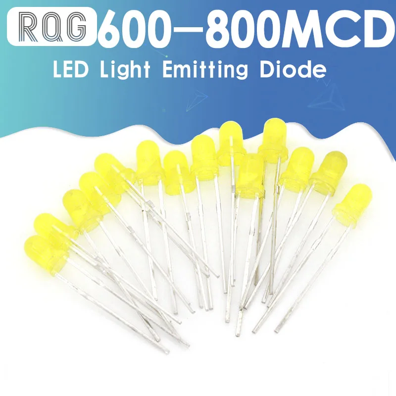 Yellow F3 3mm LED Yellow light emitting diode light-emitting Yellow turn Yellow 600-800MCD 1000PCS
Yellow F3 3mm LED Yellow light emitting diode light-emitting Yellow turn Yellow 600-800MCD 1000PCS