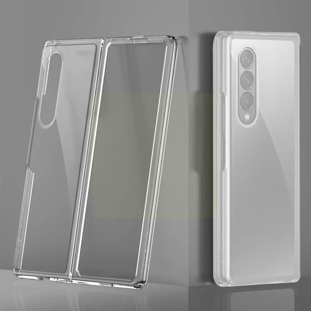New Pc Transparent Phone Cases For Z Fold3 Fold 3 5g Folding Protective Cover Transparent Glossy Water Sticker Protective F7j3
New Pc Transparent Phone Cases For Z Fold3 Fold 3 5g Folding Protective Cover Transparent Glossy Water Sticker Protective F7j3