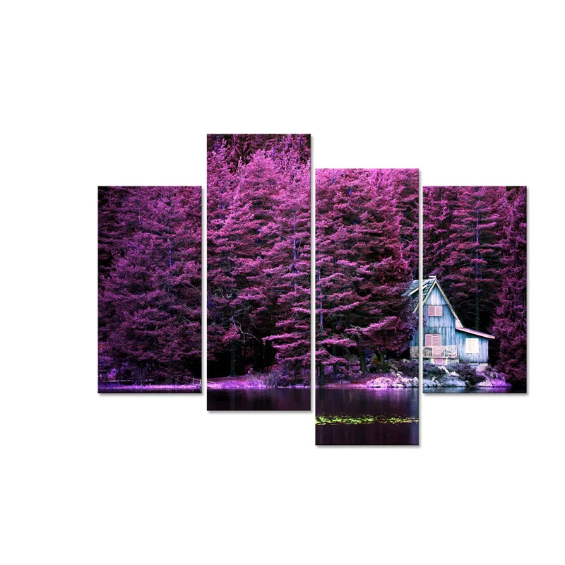 Nature Scenery Wall Art Canvas Poster Chalets In The Forest Landscape Picture Home Decor Poster and Print for Living Room
Nature Scenery Wall Art Canvas Poster Chalets In The Forest Landscape Picture Home Decor Poster and Print for Living Room