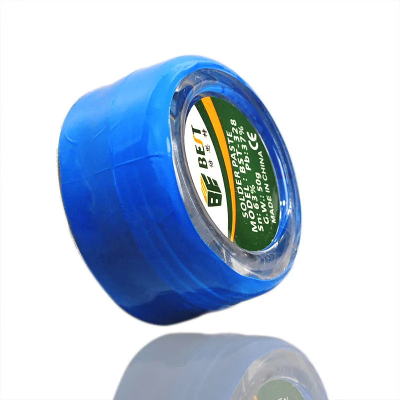 50g Tin Paste BST-328 Lead Soldering Aid Accessories Solder Paste Soldering Fulx For Bga Rework Station Bga Reballing Station
50g Tin Paste BST-328 Lead Soldering Aid Accessories Solder Paste Soldering Fulx For Bga Rework Station Bga Reballing Station
