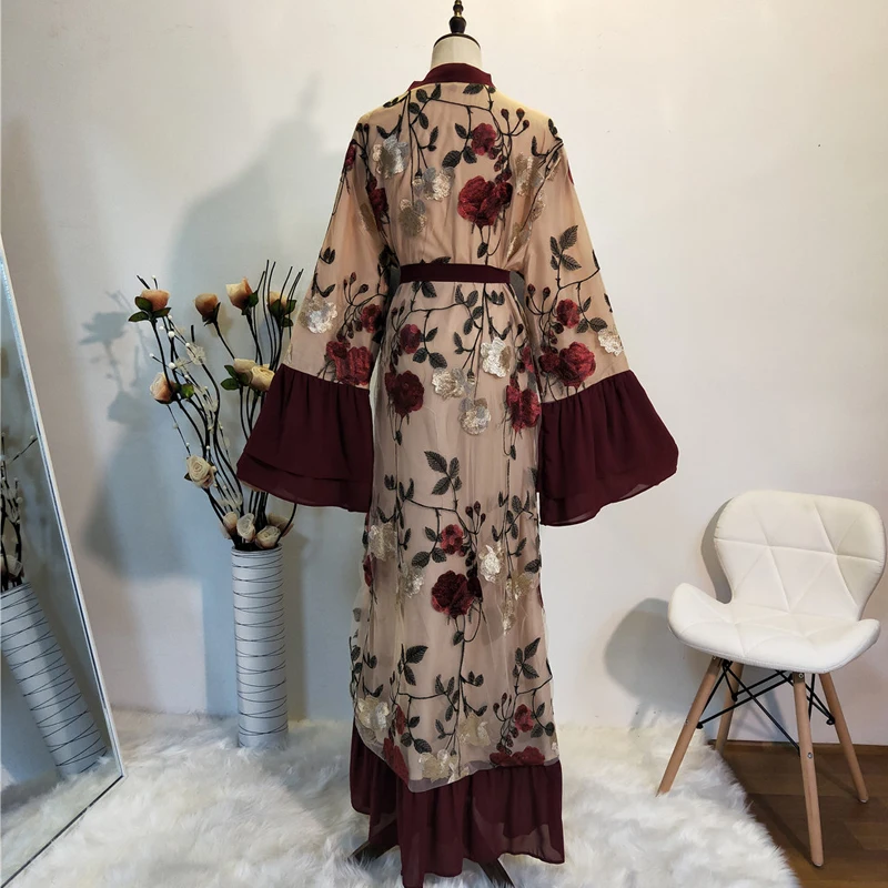 Ramadan Dubai Abaya Robe Femme Kimono Cardigan Muslim Dress Women Kaftans Caftan Marocain Qatar Elbise Turkish Islamic Clothing
Ramadan Dubai Abaya Robe Femme Kimono Cardigan Muslim Dress Women Kaftans Caftan Marocain Qatar Elbise Turkish Islamic Clothing