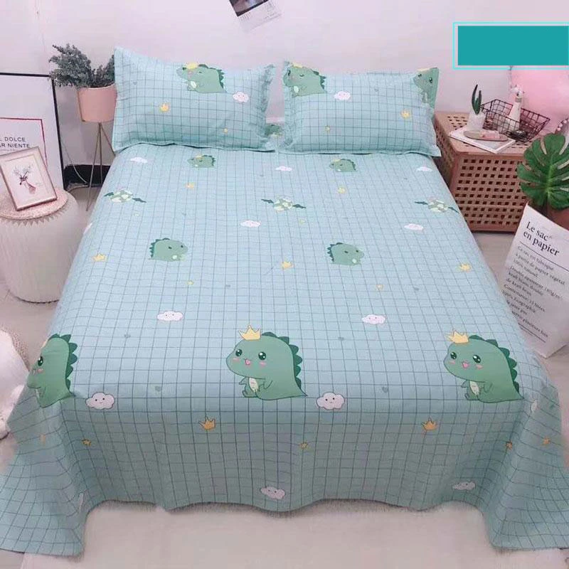 3/4 Pcs Cute Cartoon Dinosaur Plaid Printed Cotton Pillow Case Bed Sheet Comfortable Breathable Double Bedding Set Oceania
3/4 Pcs Cute Cartoon Dinosaur Plaid Printed Cotton Pillow Case Bed Sheet Comfortable Breathable Double Bedding Set Oceania