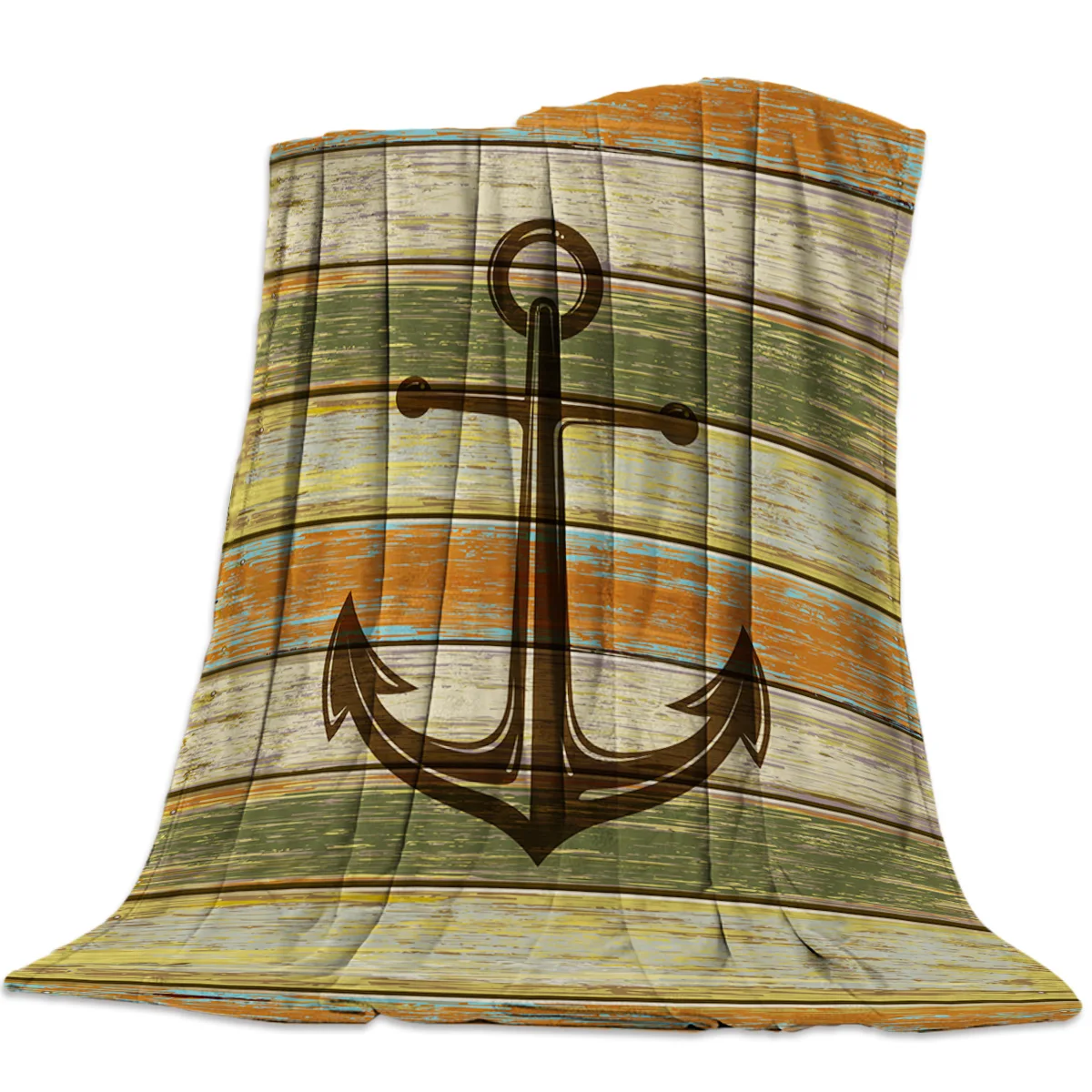 Vintage Wooden Board Texture With Anchor Throw Blanket Soft Comfortable Velvet Plush Blankets Warm Sofa Bed Sheets
Vintage Wooden Board Texture With Anchor Throw Blanket Soft Comfortable Velvet Plush Blankets Warm Sofa Bed Sheets