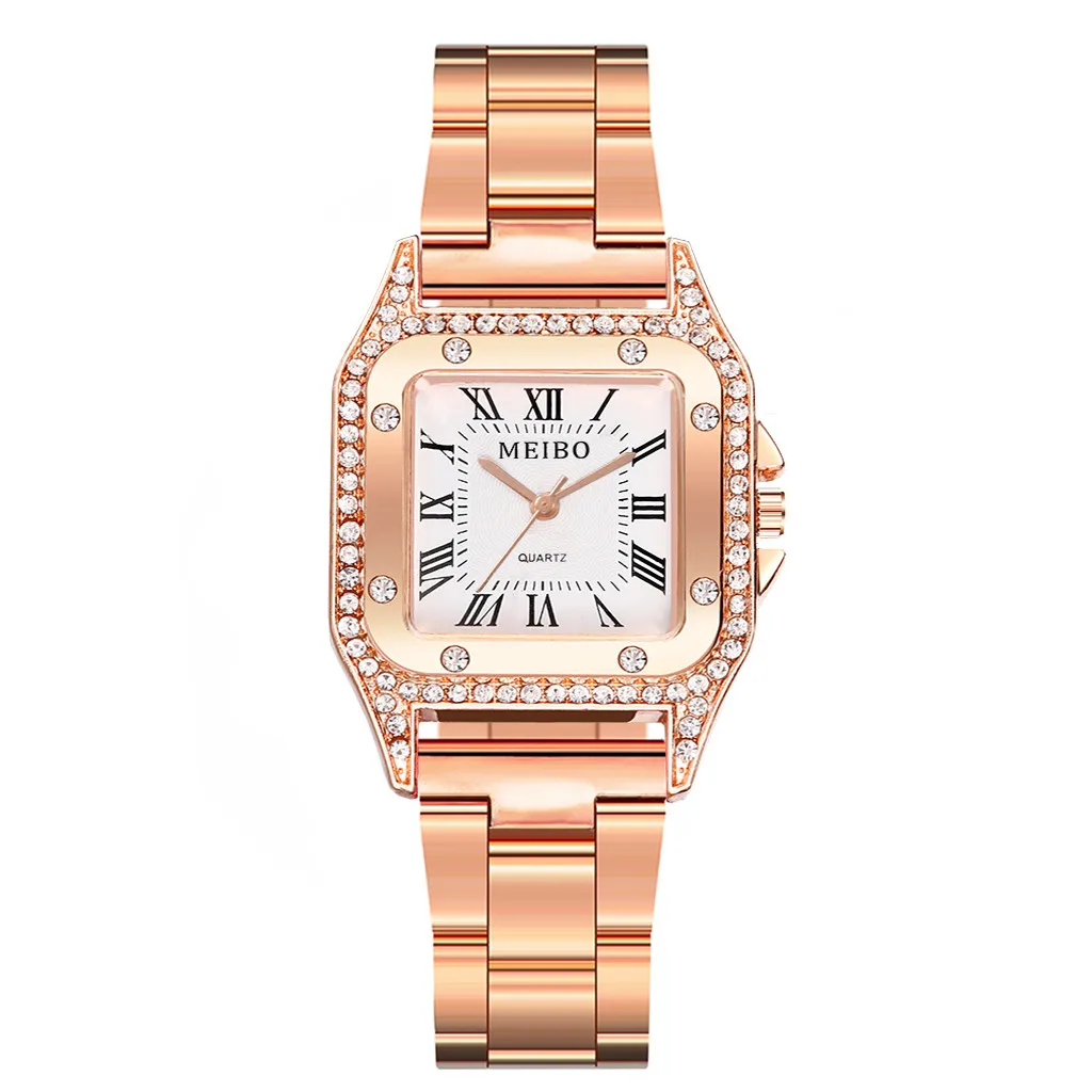 Fashion Simple Classic Square Quartz Watch Round Dial Calendar Stainless Steel Band Ladies Quartz Watch gift 50*
Fashion Simple Classic Square Quartz Watch Round Dial Calendar Stainless Steel Band Ladies Quartz Watch gift 50*