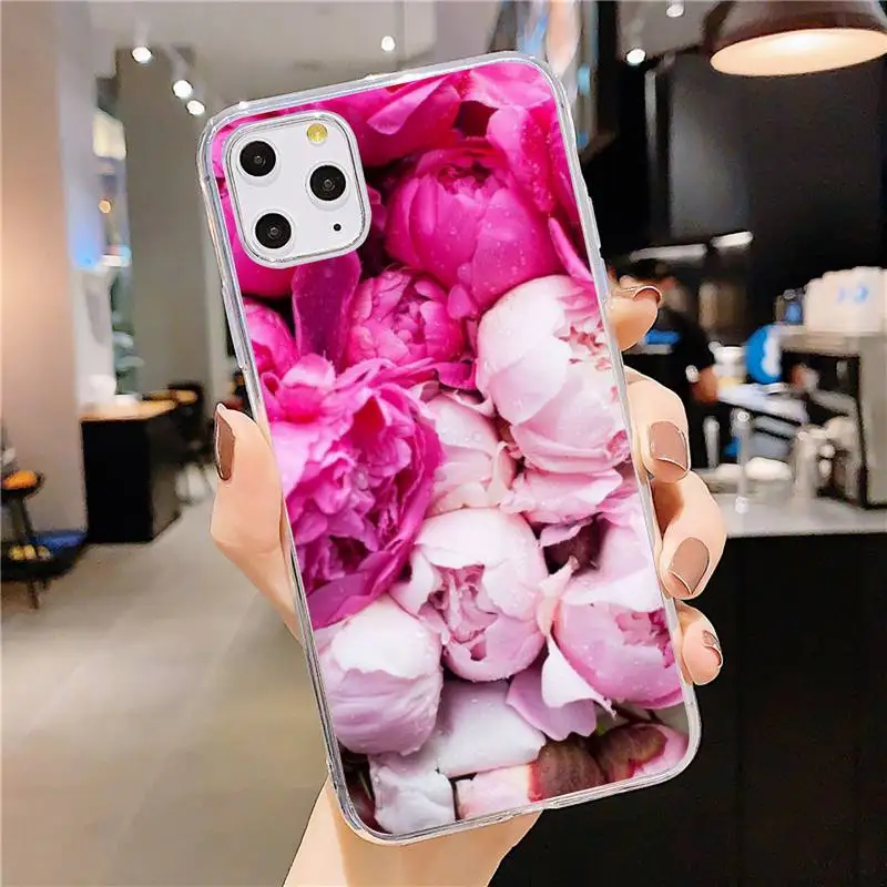Pink Purple Peony Flower On the Vase Phone Case Transparent soft For iphone 5 5s 5c se 6 6s 7 8 11 12 plus mini x xs xr pro max
Pink Purple Peony Flower On the Vase Phone Case Transparent soft For iphone 5 5s 5c se 6 6s 7 8 11 12 plus mini x xs xr pro max