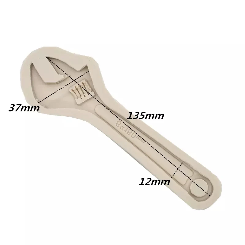 3d Wrench Silicone Fondant Chocolate Resin Aroma Stone Ornaments Soap Mold For Pastry Cup Cake Decorating Kitchen Tool
3d Wrench Silicone Fondant Chocolate Resin Aroma Stone Ornaments Soap Mold For Pastry Cup Cake Decorating Kitchen Tool