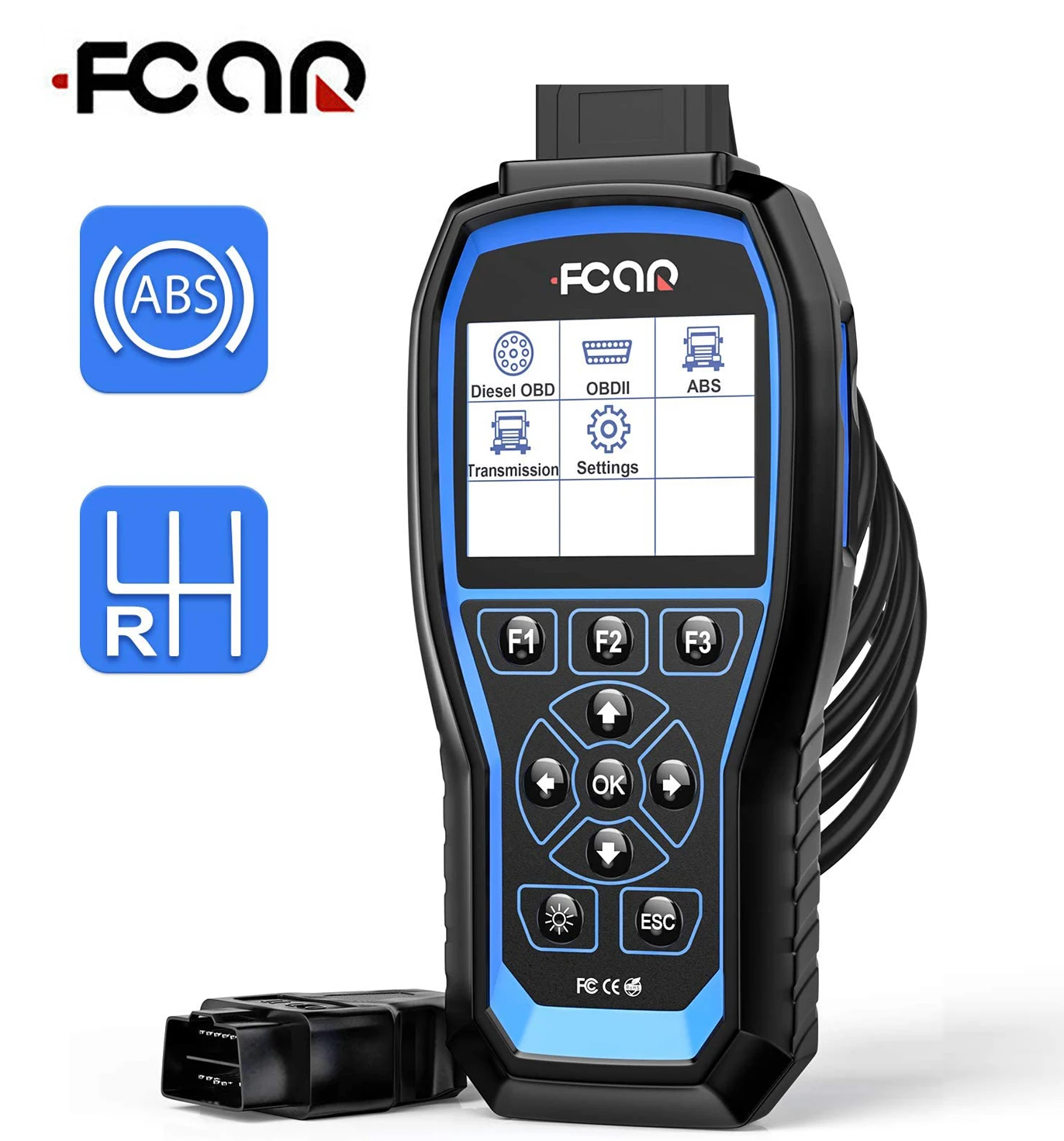 FCAR F507 OBD2 сканер профессиональная полная система грузовик автомобиля диагностические инструменты OBD2 автомобиль OBD дизельный грузовик 2 в 1 А...
FCAR F507 OBD2 сканер профессиональная полная система грузовик автомобиля диагностические инструменты OBD2 автомобиль OBD дизельный грузовик 2 в 1 А...