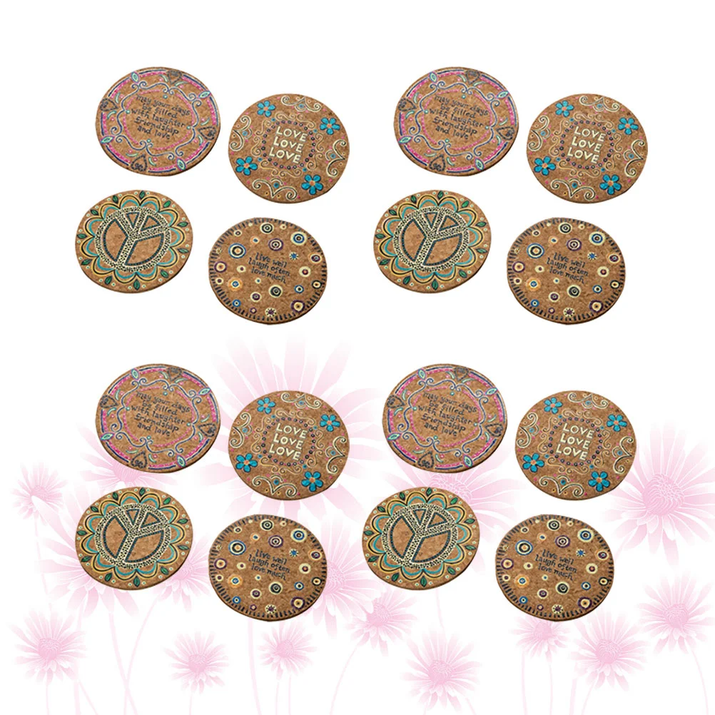 16 Pcs Durable Round Natural Cork Coasters Heat Resistant Patterned Mats Tabletop Protection Drink Coasters (Light Brown)
16 Pcs Durable Round Natural Cork Coasters Heat Resistant Patterned Mats Tabletop Protection Drink Coasters (Light Brown)