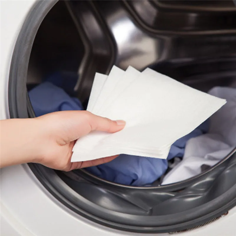 24Pcs Anti Dyed Cloth Laundry Papers Washing Machine Absorbing Color Paper Color Catcher Creative Non-Woven Absorption Sheet
24Pcs Anti Dyed Cloth Laundry Papers Washing Machine Absorbing Color Paper Color Catcher Creative Non-Woven Absorption Sheet
