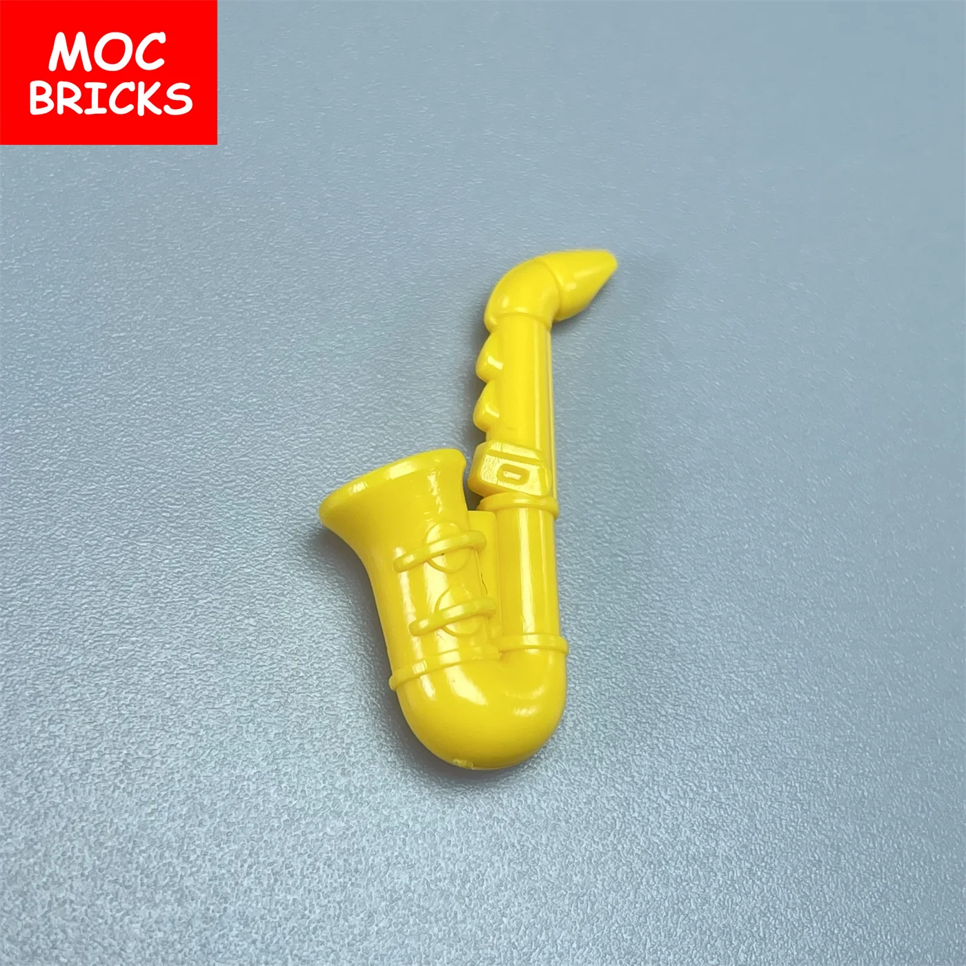 10 шт./лот MOC кирпичи посуда саксофон бас гитара инструмент 13808 музыка Строительные