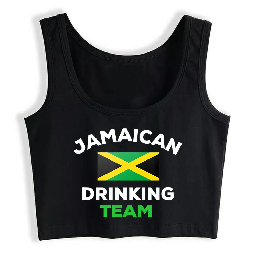 Crop Top Women Jamaica Drinking Team Funny Jamaican Flag Beer Gothic Harajuku Grunge Emo Tank Top Female Clothes
Crop Top Women Jamaica Drinking Team Funny Jamaican Flag Beer Gothic Harajuku Grunge Emo Tank Top Female Clothes