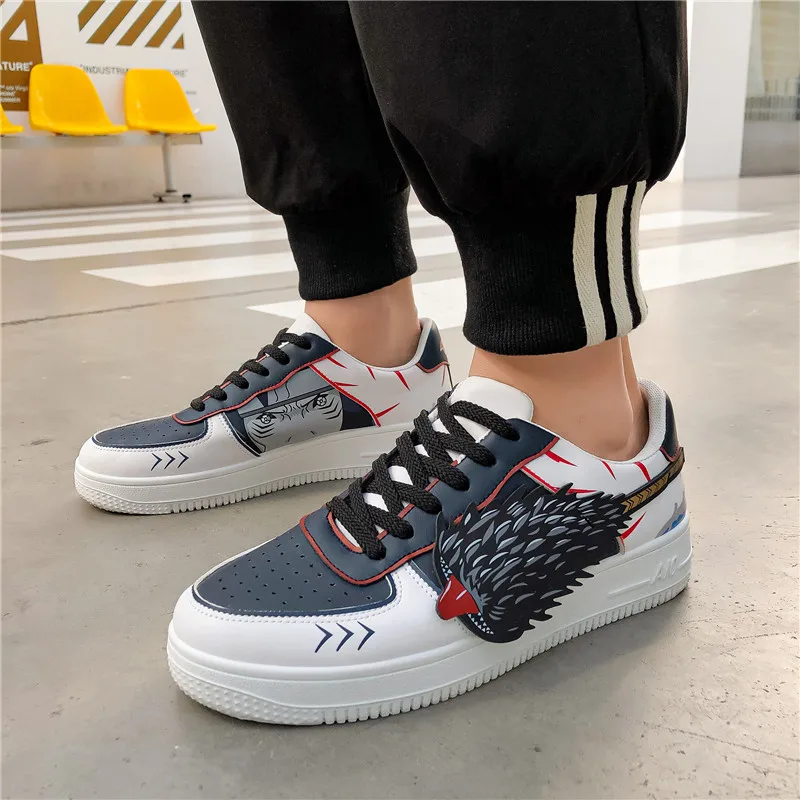 Anime Shoes Sasuke Men Shoes Itachi Casual Shoes Zoro Leather Shoes Luffy Sneakers Demon Slayer shoes Zenitsu Cartoon Print Shoe 
Anime Shoes Sasuke Men Shoes Itachi Casual Shoes Zoro Leather Shoes Luffy Sneakers Demon Slayer shoes Zenitsu Cartoon Print Shoe