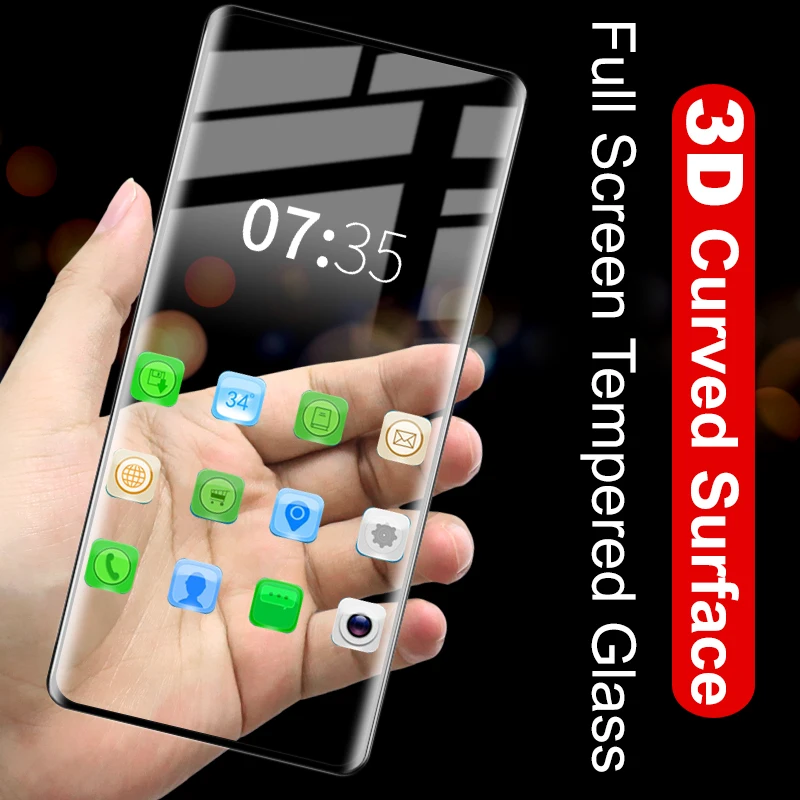 Стекло для Oneplus 7pro 7 Pro закаленное стекло защита экрана Imak 3D изогнутая пленка с