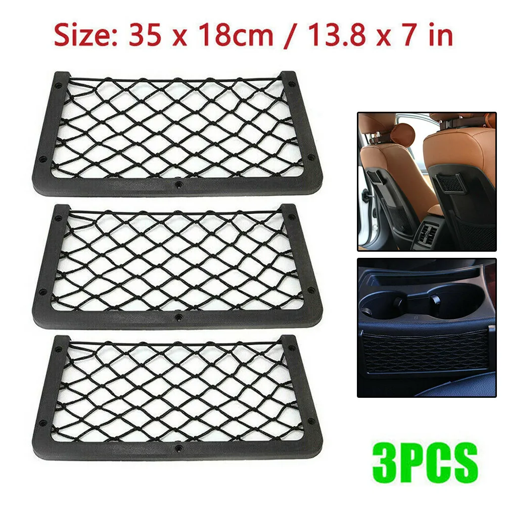 3pcs Large Storage Net Pocket Camper Van Caravan Organizer Holder For T4 T5 RV Boat Storage Net Storage Mesh Bags
3pcs Large Storage Net Pocket Camper Van Caravan Organizer Holder For T4 T5 RV Boat Storage Net Storage Mesh Bags