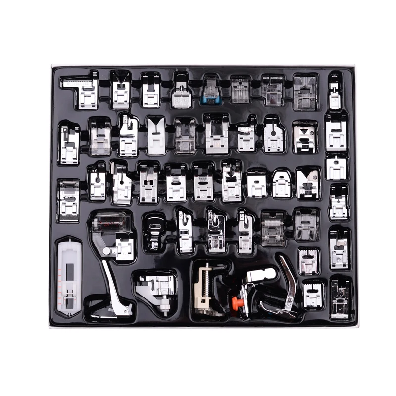 32/42/48/62/72/82 Sewing Machine Presser Foot Press For Brother Singer Kit Braiding Blind Stitch OverLock Zipper Ruler Parts
32/42/48/62/72/82 Sewing Machine Presser Foot Press For Brother Singer Kit Braiding Blind Stitch OverLock Zipper Ruler Parts