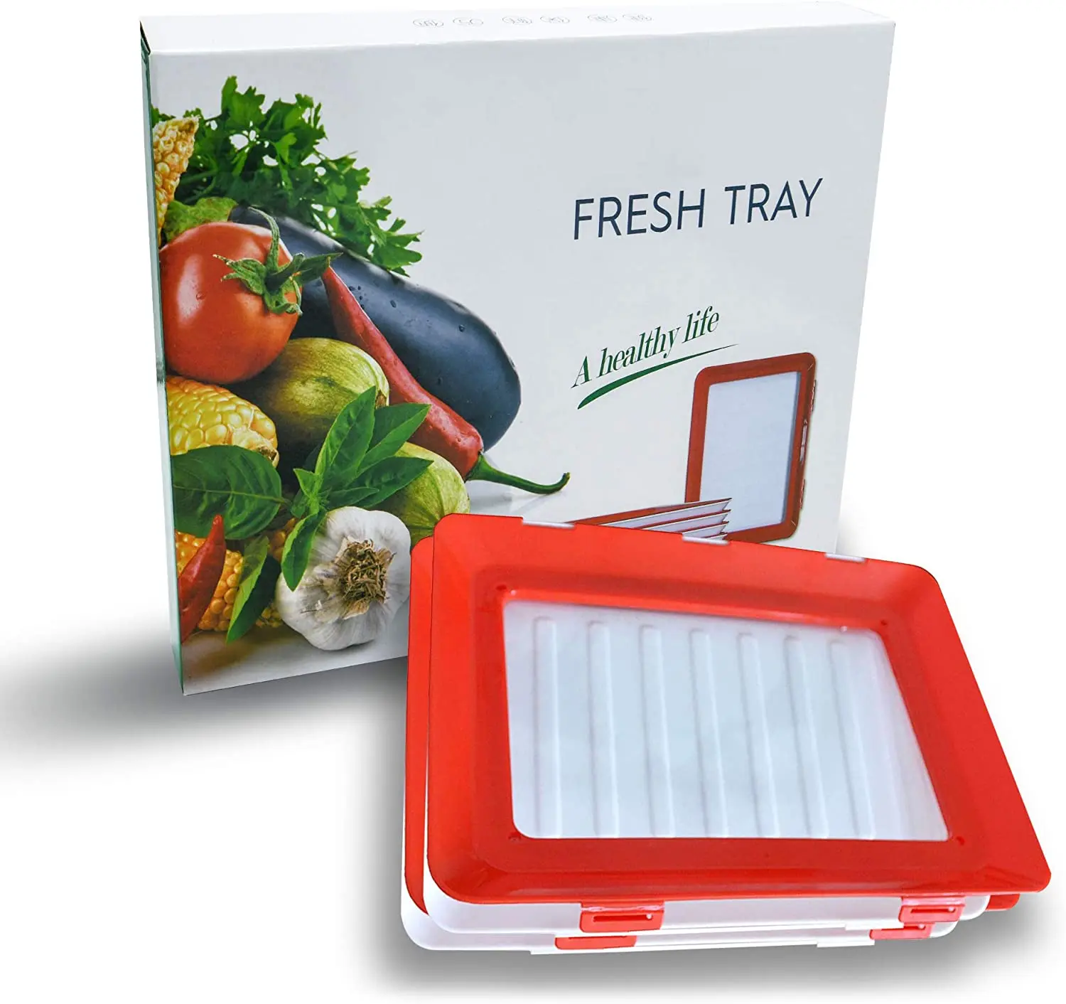 8PCS Creative Food Storage Tray Plastic Food Organizer Set Keeping Fresh Food Serving Plate Kitchen Cover Plates Decorative Tray
8PCS Creative Food Storage Tray Plastic Food Organizer Set Keeping Fresh Food Serving Plate Kitchen Cover Plates Decorative Tray