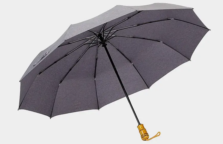 Three Folding Light Umbrella Windproof Reverse Bamboo Umbrella Full Automatic Parasolka Damska Household Merchandises EF50UB
Three Folding Light Umbrella Windproof Reverse Bamboo Umbrella Full Automatic Parasolka Damska Household Merchandises EF50UB