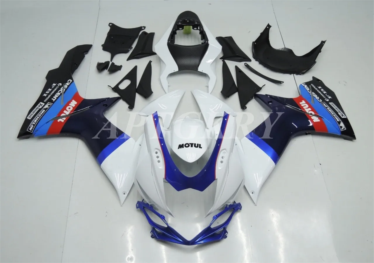 Новый комплект обтекателей для мотоциклов из АБС-пластика, подходит для Suzuki GSXR600 GSXR750 K11 2011 2012 2013 2014 2015, белый и синий на заказ
Новый комплект обтекателей для мотоциклов из АБС-пластика, подходит для Suzuki GSXR600 GSXR750 K11 2011 2012 2013 2014 2015, белый и синий на заказ