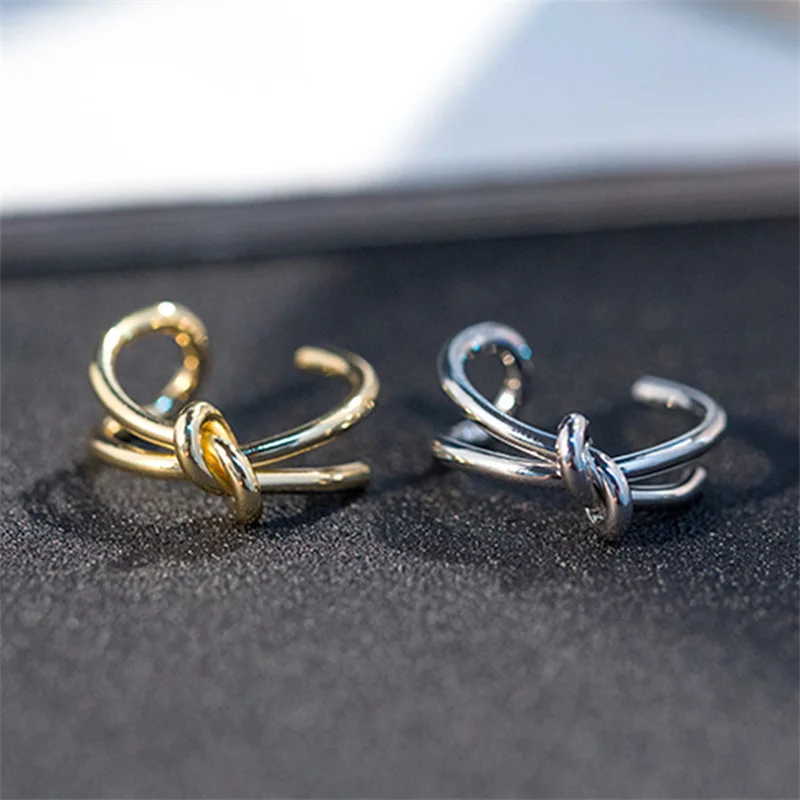 Punk metal geometric bow open ring gold-plated silver finger ring ladies adjustable party gift jewelry
Punk metal geometric bow open ring gold-plated silver finger ring ladies adjustable party gift jewelry
