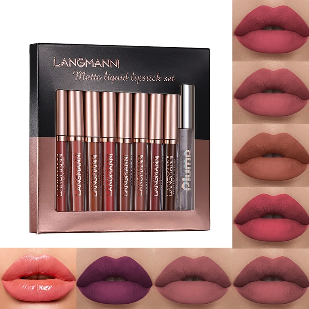 8pcs/set Matte Sexy Liquid Lipstick Waterproof Long Lasting Lipgloss Women Lip Gloss Makeup Set Y
8pcs/set Matte Sexy Liquid Lipstick Waterproof Long Lasting Lipgloss Women Lip Gloss Makeup Set Y