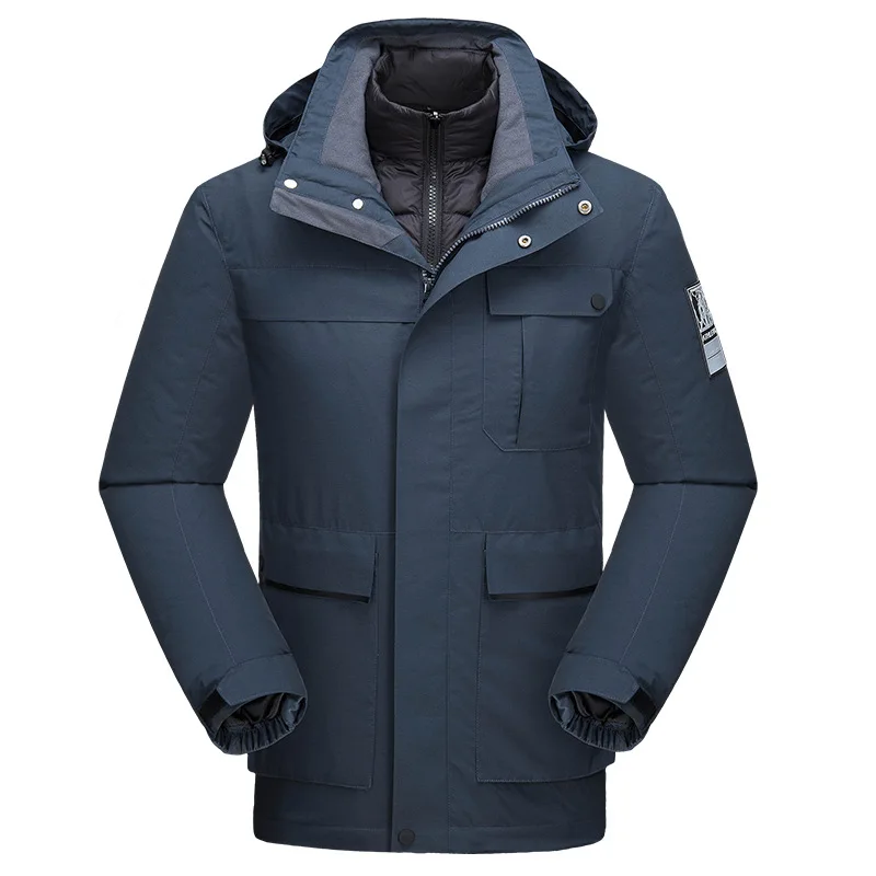 Down liner two-piece three-in-one men's jacket outdoor sports windproof waterproof warm jacket mountaineering hiking skiing
Down liner two-piece three-in-one men's jacket outdoor sports windproof waterproof warm jacket mountaineering hiking skiing