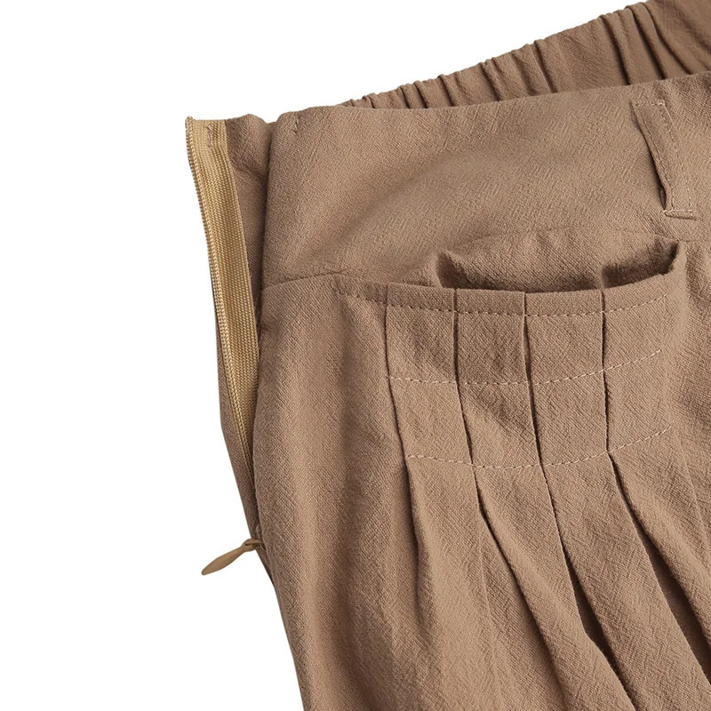Fashion Wide Leg Pants Women Spring Trousers ZANZEA 2021 Casual Elastic High Waist Long Pantalon Palazzo Plus Size Solid Turnip
Fashion Wide Leg Pants Women Spring Trousers ZANZEA 2021 Casual Elastic High Waist Long Pantalon Palazzo Plus Size Solid Turnip