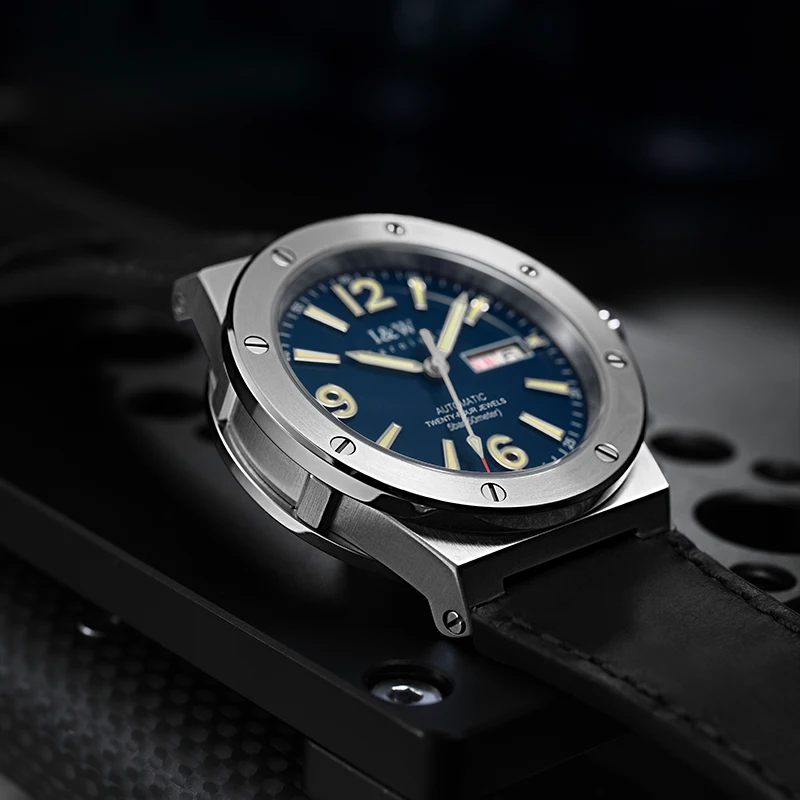 Новинка 2021 швейцарские механические часы I & W для мужчин брендовые Роскошные
