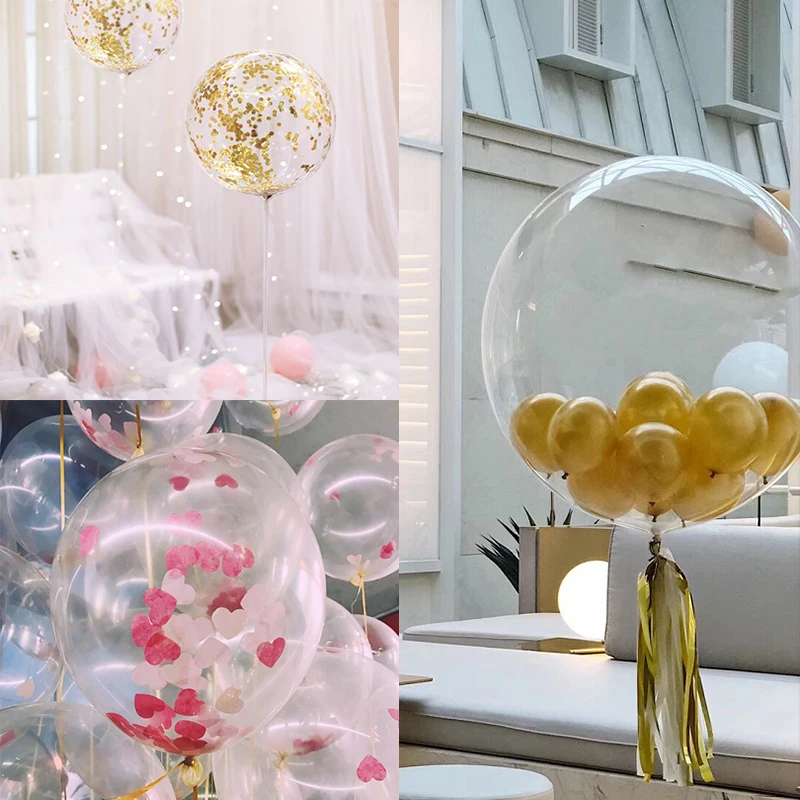 5Pc 18/20/24/36inch Transparent Globos Clear Bubble Balloon Air Helium Balloon For Kids Birthday Baby Shower Wedding Party Decor
5Pc 18/20/24/36inch Transparent Globos Clear Bubble Balloon Air Helium Balloon For Kids Birthday Baby Shower Wedding Party Decor