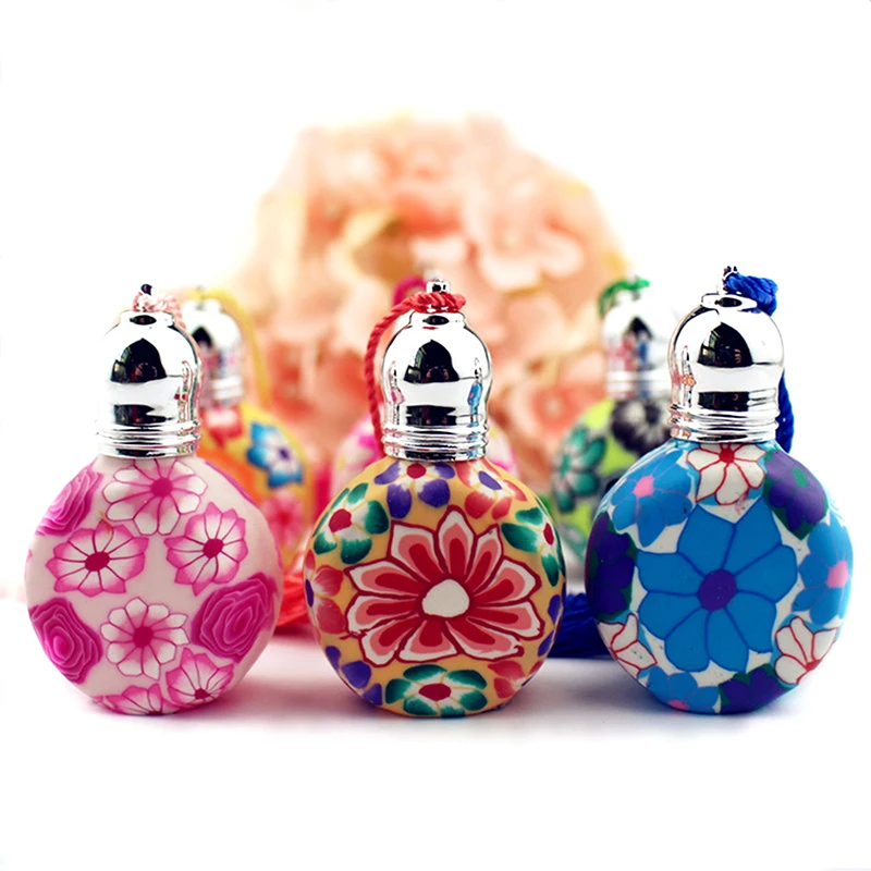 1PC Colorful 10ml Roll On Perfume Bottles Polymer Clay Empty Glass Roller Vials Refillable Thick Glass Essential Oil Bottle
1PC Colorful 10ml Roll On Perfume Bottles Polymer Clay Empty Glass Roller Vials Refillable Thick Glass Essential Oil Bottle