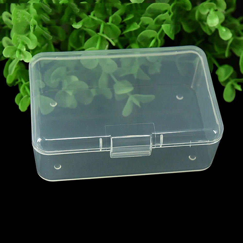 1Pc Rectangular Plastic Transparent With Lid Small Storage Box Collection Container Case For Jewelry Finishing Accessories
1Pc Rectangular Plastic Transparent With Lid Small Storage Box Collection Container Case For Jewelry Finishing Accessories
