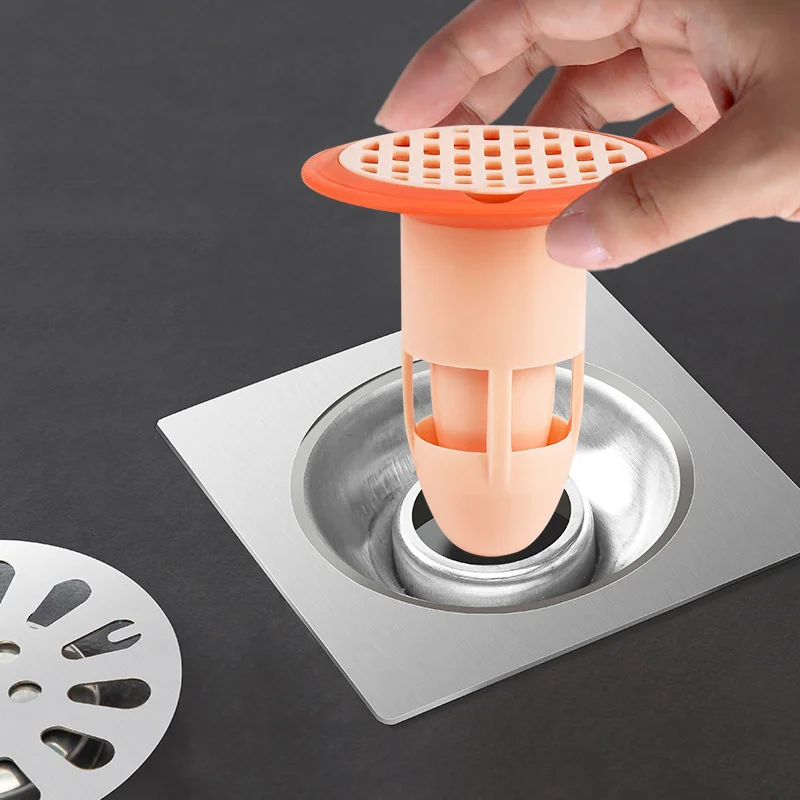 Силиконовый Фильтр для слива воды в ванную комнату с защитой от запаха |
