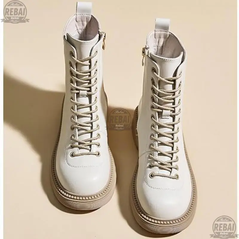 Rock Shoes Woman Boots Women New 2020 Lace Up Booties Ladies Round Toe Luxury Designer Flat Heel Lolita Med Fashion Sports
Rock Shoes Woman Boots Women New 2020 Lace Up Booties Ladies Round Toe Luxury Designer Flat Heel Lolita Med Fashion Sports