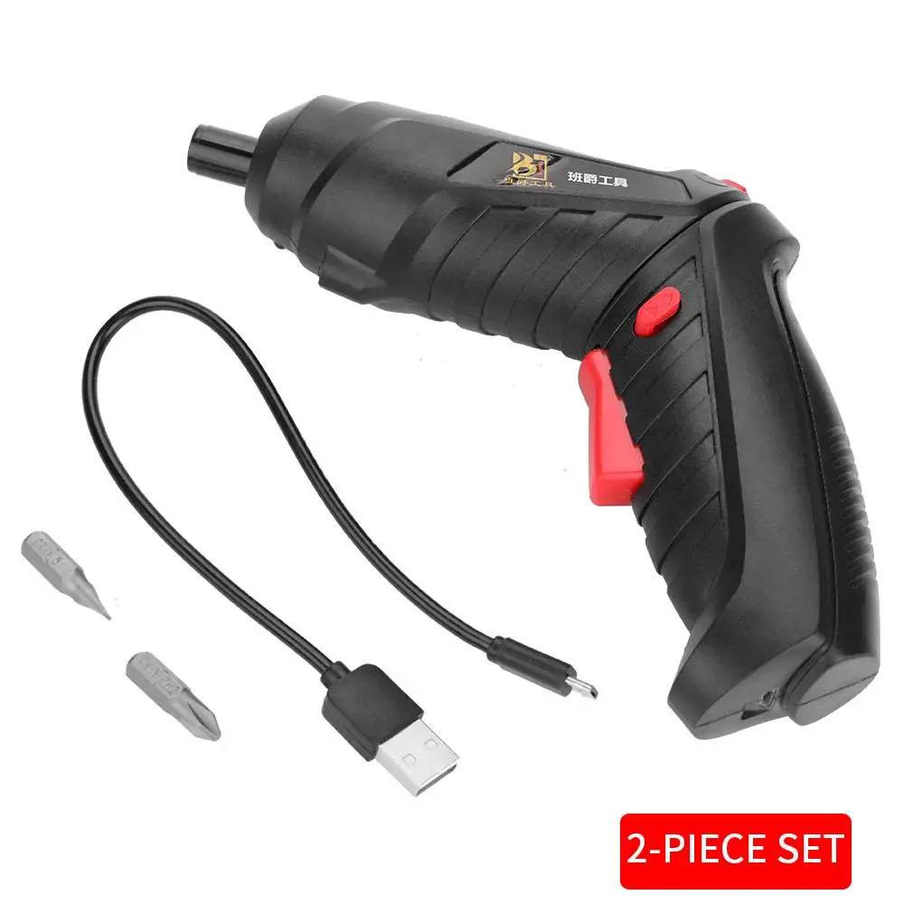 Portable Electric Drill 250 Rpm Cutting Screwdriver Grinding Electric Screw Driver Electric Drill Driver 3.6V Black Power Tools