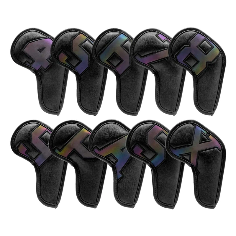 NEW-Golf Iron Covers 10Pcs Golf Iron Head Covers Leather Golf Iron Covers Set Golf Iron Headcovers with Tag
NEW-Golf Iron Covers 10Pcs Golf Iron Head Covers Leather Golf Iron Covers Set Golf Iron Headcovers with Tag