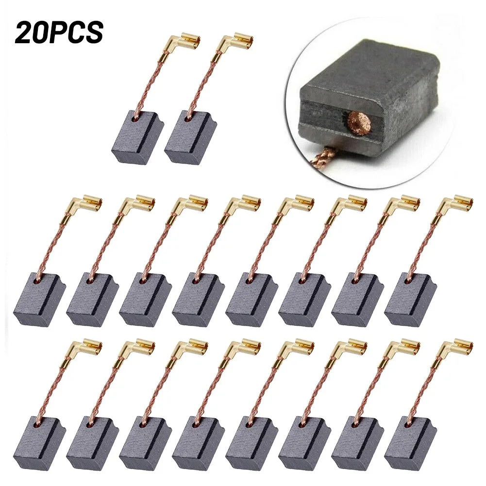 20Pcs 6x9x13.5mm Carbon Brush CB459 For GA4034 GA 4530/4534/5434/5034/5030/4034 Angle Grinder JS1601 JS1000 PJ7000 TM3000C Shear
20Pcs 6x9x13.5mm Carbon Brush CB459 For GA4034 GA 4530/4534/5434/5034/5030/4034 Angle Grinder JS1601 JS1000 PJ7000 TM3000C Shear