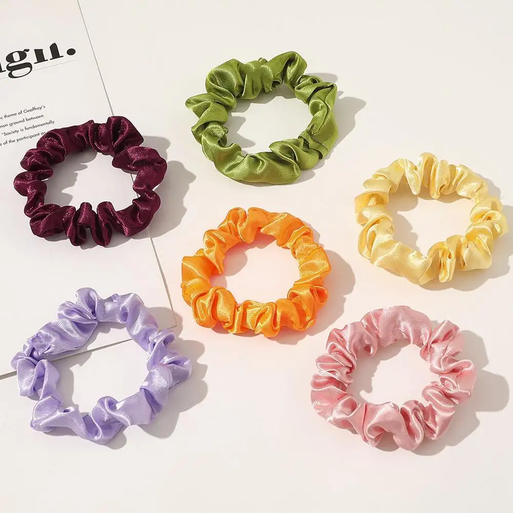 3pcs/set Soild Color Satin Thin Head Rope 2020 Women New Scrunchie Rubber Elegant Bands Elastic Ponytail Accessories Holder G2R6
3pcs/set Soild Color Satin Thin Head Rope 2020 Women New Scrunchie Rubber Elegant Bands Elastic Ponytail Accessories Holder G2R6