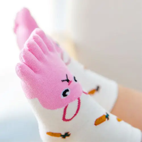 Meihuida Baby Fashion Soft Cotton Cute Cartoon Printing Finger Socks Kids Funny Animal Five Fingers Sock
Meihuida Baby Fashion Soft Cotton Cute Cartoon Printing Finger Socks Kids Funny Animal Five Fingers Sock