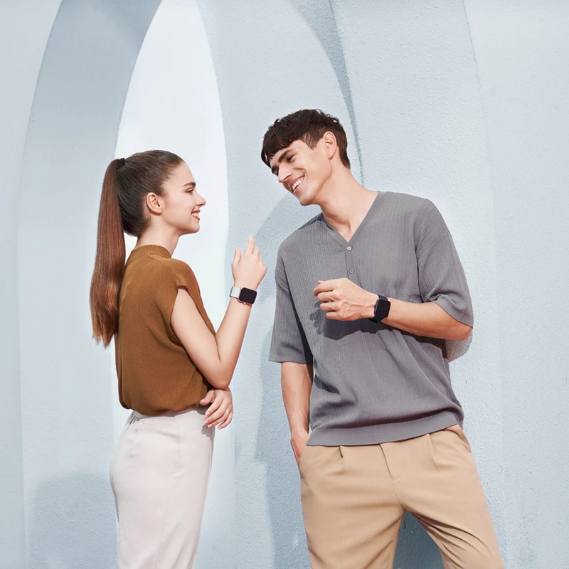 World PremiereGlobal Version Maimo Smart Watch 1.69" Blood Oxygen 10days Battery 5ATM Waterproof Alexa Voice Control Bracelet
World PremiereGlobal Version Maimo Smart Watch 1.69" Blood Oxygen 10days Battery 5ATM Waterproof Alexa Voice Control Bracelet